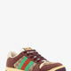 GG fabric leather sneakers