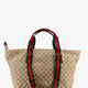 GG fabric shopping bag with Nastro Web handle detail