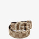 GG Marmont coated canvas belt