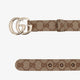 GG Marmont coated canvas belt