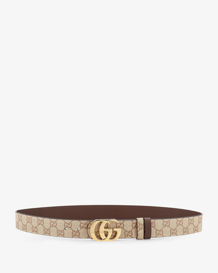 GG Marmont GG fabric reversible belt