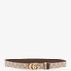 GG Marmont GG fabric reversible belt
