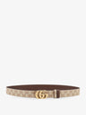 GG Marmont GG fabric reversible belt