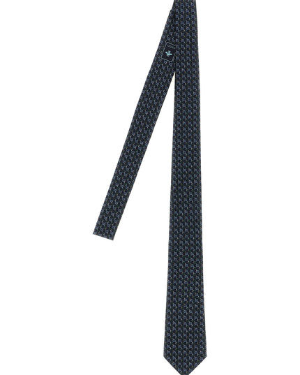 GG silk tie
