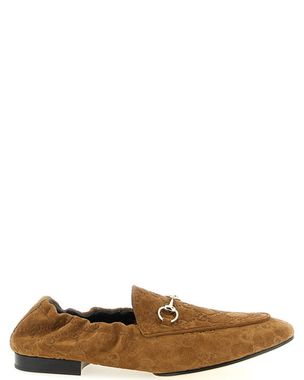 GG suede loafers
