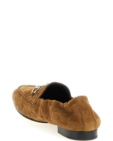 GG suede loafers
