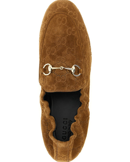 GG suede loafers