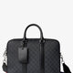 GG Supreme fabric and leather briefcase