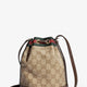 GG Supreme Fabric Mini Bucket Bag