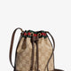 GG Supreme Fabric Mini Bucket Bag