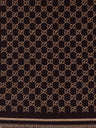 GG wool jacquard scarf