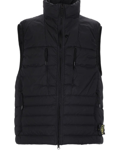 GILET IN PIUMA "SEAMLESS TUNNEL" IN NYLON