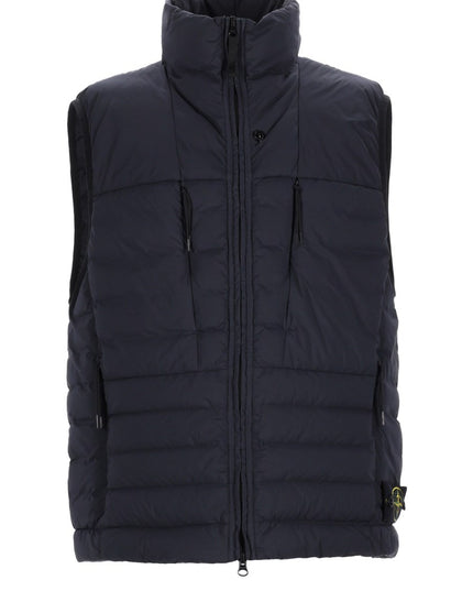 GILET IN PIUMA "SEAMLESS TUNNEL" IN NYLON
