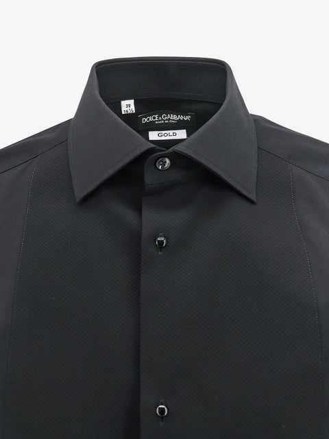 Gold cotton shirt