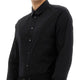 GOLD POPLIN STRETCH SHIRT
