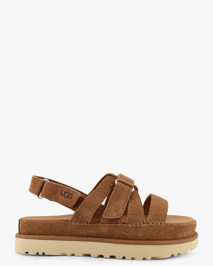 Goldenstar Gleam sandals in suede