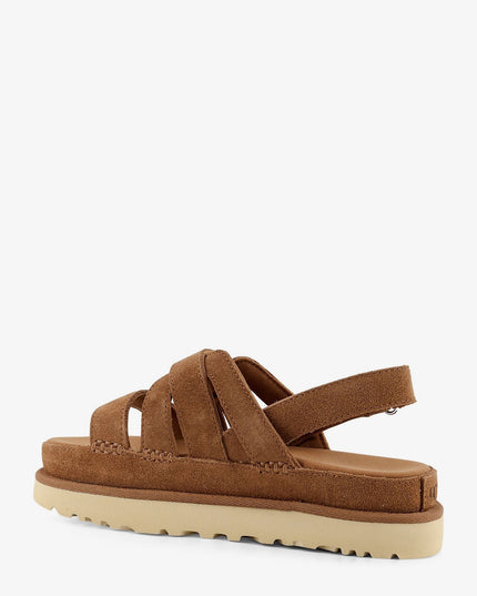 Goldenstar Gleam sandals in suede