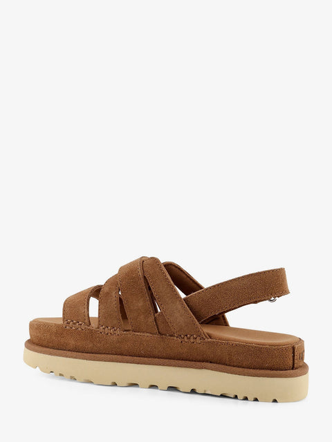 Goldenstar Gleam sandals in suede