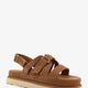 Goldenstar Gleam sandals in suede