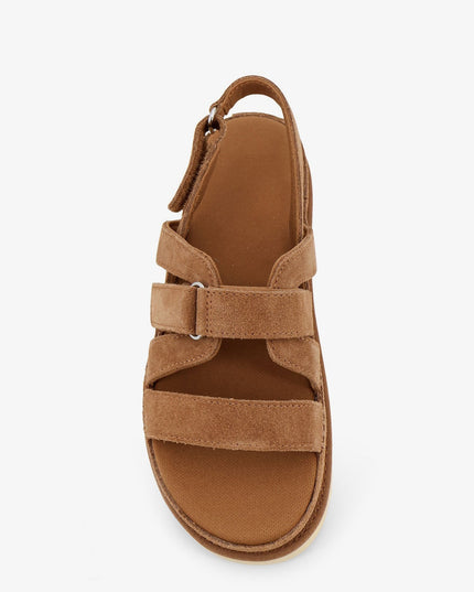 Goldenstar Gleam sandals in suede