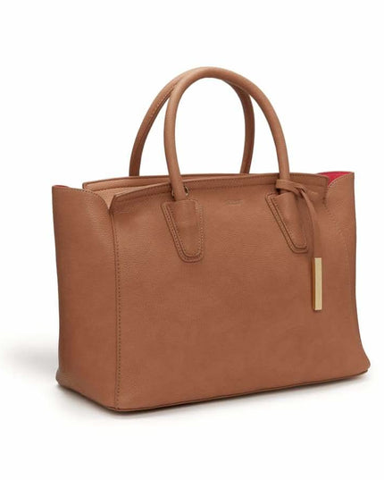 LaBante London | Grant Shoulder Bag | Kaktus-Leder | Braun