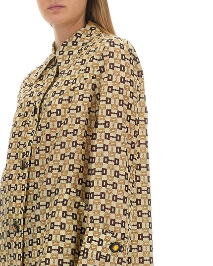 GUCCI HORSEBIT PRINT COAT