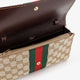 Gucci Horsebit Web GG fabric wallet