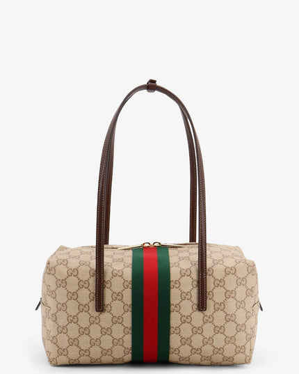 Gucci Melrose Schultertasche GG Fabric – Beige