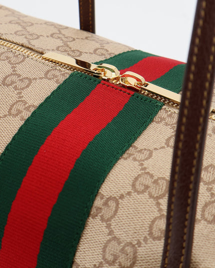 Gucci Melrose Schultertasche GG Fabric – Beige