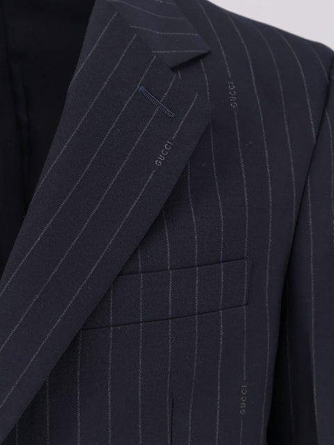 Gucci pinstripe wool single-breasted blazer