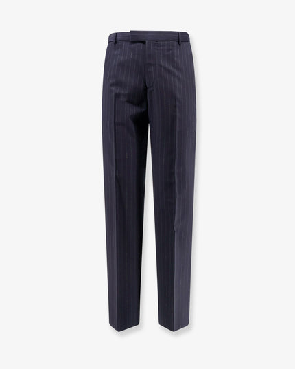 Gucci pinstripe wool trousers