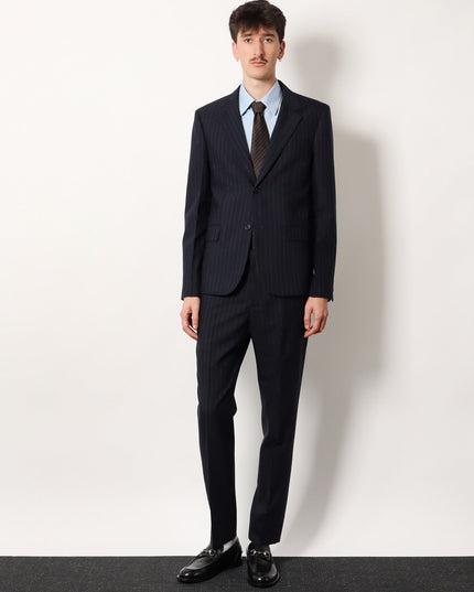 Gucci pinstripe wool trousers