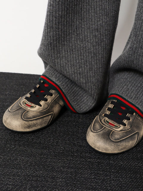 Gucci Shift Délavé Leder-Sneakers