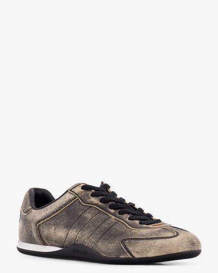 Gucci Shift délavé leather sneakers