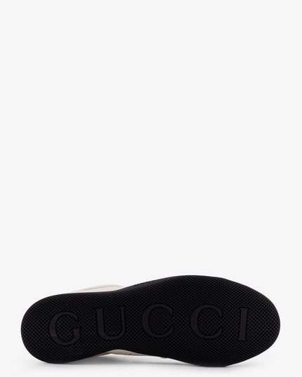 👟 Gucci – Shift Leather Sneaker | Milk Shake (Weiß)