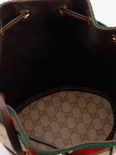 Gucci Venice GG fabric bucket bag