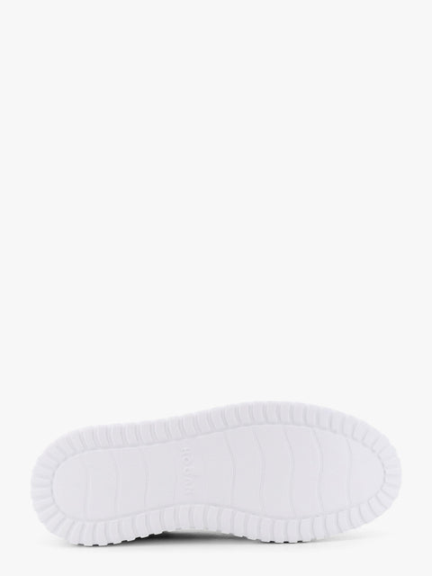 H-Stripes leather sneakers with side logo