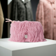 MSGM Clutch Bag in Pink