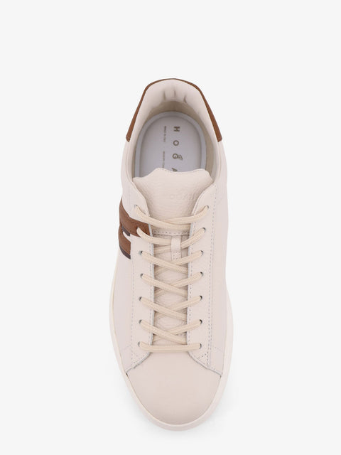 H580 leather sneakers