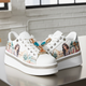 Plateau-Sneaker mit Strass – Queen Cleopatra