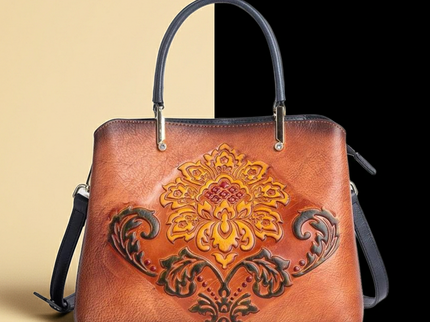 Damen Leder-Handtasche