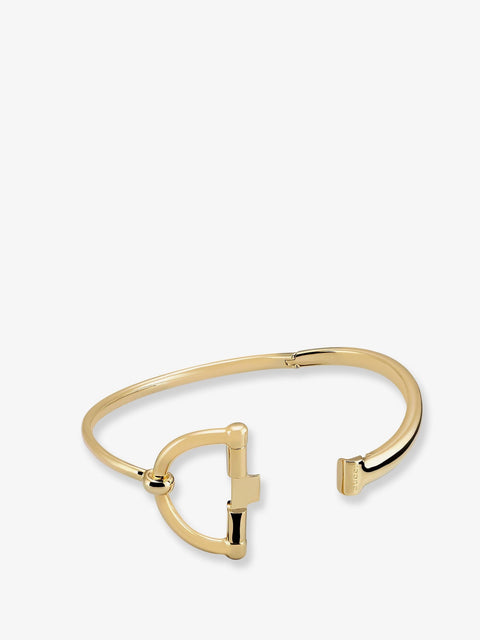 Half horsebit choker