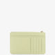 Hammered leather card holder