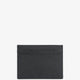 Hammered leather card holder