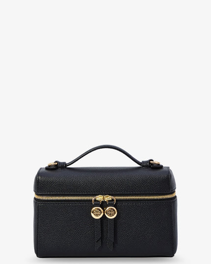 Hammered leather Romy slim shoulder bag