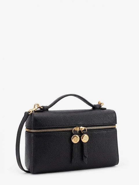 Hammered leather Romy slim shoulder bag