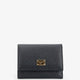 Hammered leather wallet
