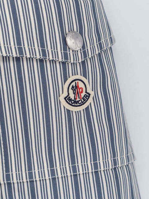 Havas striped cotton jacket