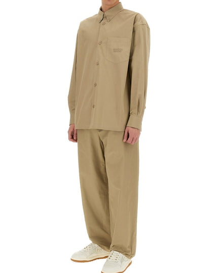 HEAVY COTTON POPLIN PANTS