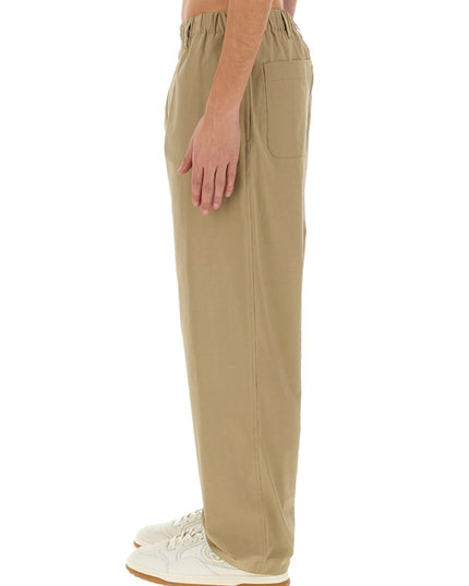 HEAVY COTTON POPLIN PANTS